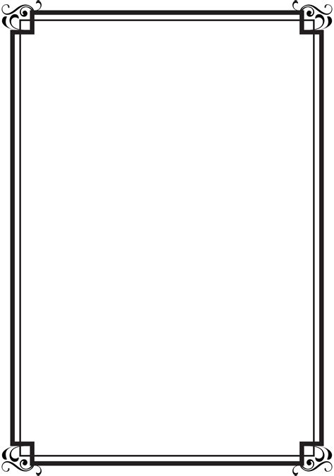 Image result for Simple Border Designs Single Line