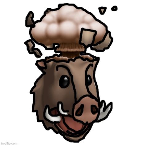 Boar Head explode - Imgflip