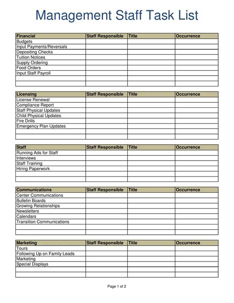 Image result for Task List in Table Form
