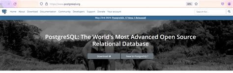 Toradh íomhá ar Contoh Database PostgreSQL