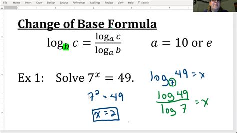 Image result for Per Unit Change of Base Formula