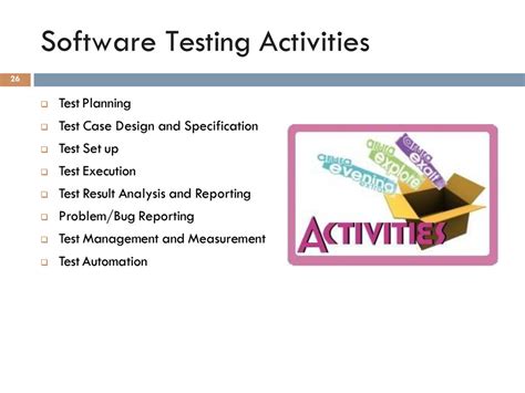 Image result for Testing Activities in Software Engineering