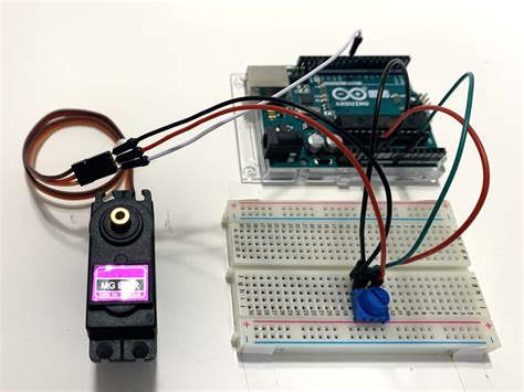 Potentiometer Servo Motor Interface with Arduino に対する画像結果
