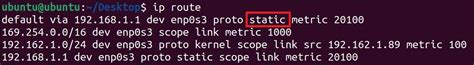 Toradh íomhá ar Ubuntu Static Route Add