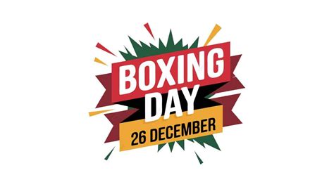 Image result for Boxing Day Origin