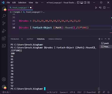 Toradh íomhá ar Loop Statement PowerShell