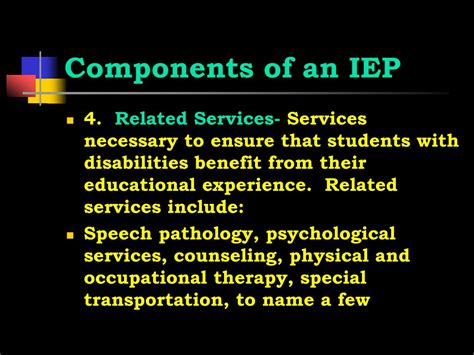 Image result for IEP Components