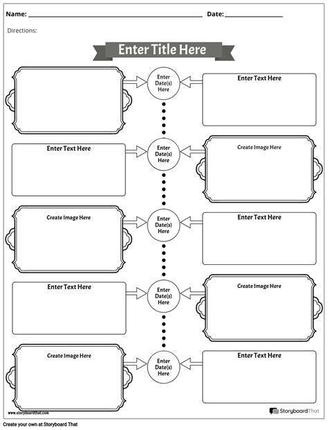 Image result for Timeline Worksheet