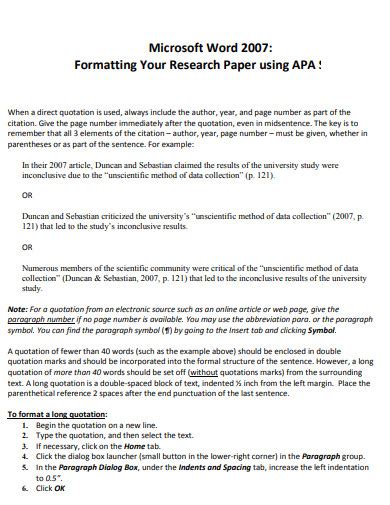 Image result for APA Style Introduction Paragraph