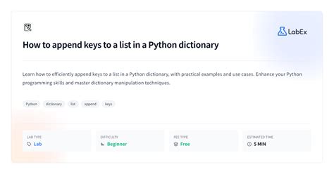 Image result for Python Append to Dictionary