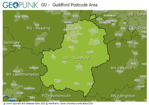 Image result for Gu Postcode Map