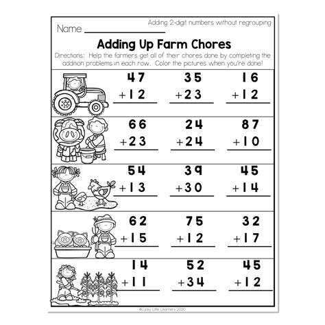 Image result for 2nd Grade Math Addition Worksheets