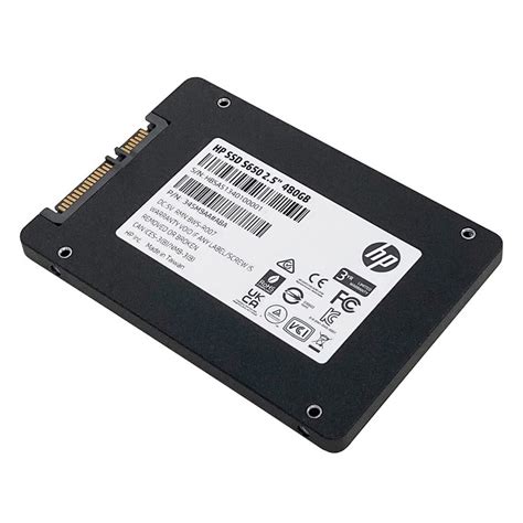 Toradh íomhá ar HP SSD S650 480GB