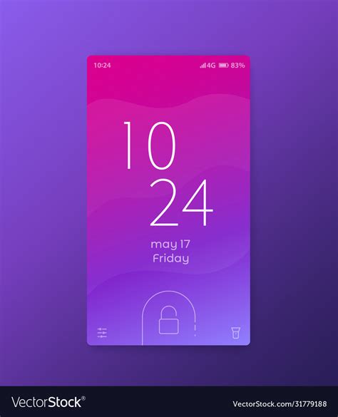 Image result for Lock Screen UI Design