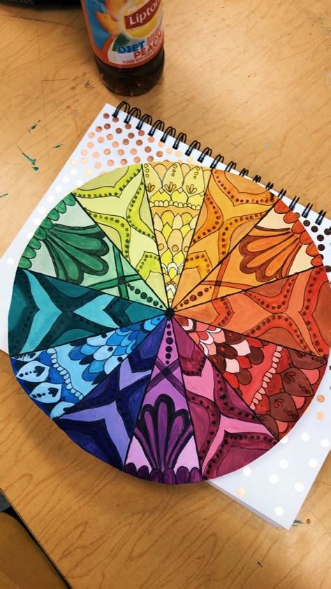 Color Wheel Art Projects