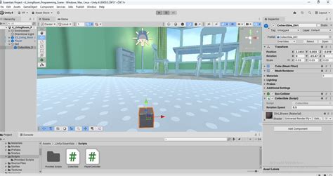 Unity Smooth Rotation に対する画像結果