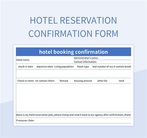 Hotel Reservation Form に対する画像結果