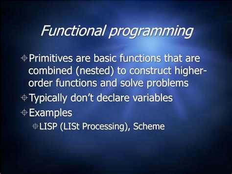 Funtional Programming Paradigms に対する画像結果