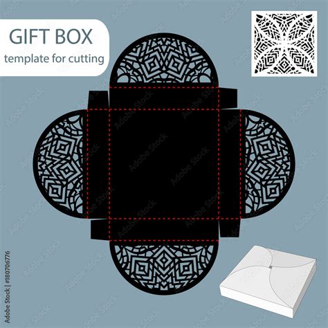 Image result for Box Cut Out Pattern