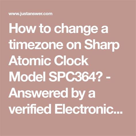 Setting Sharp Atomic Clock に対する画像結果