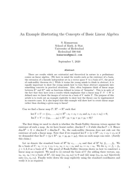 Image result for Linear Algebra Sample