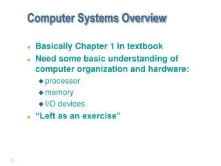Image result for Overview of Computer System PPT