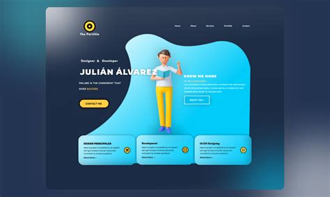 About.me Website Card Example-এর ছবি ফলাফল