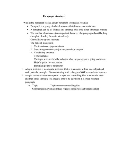 Image result for Paragraph Writing Structure