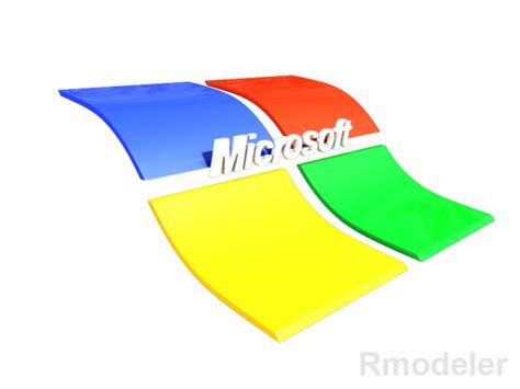 Image result for Microsoft Windows Logo 3D