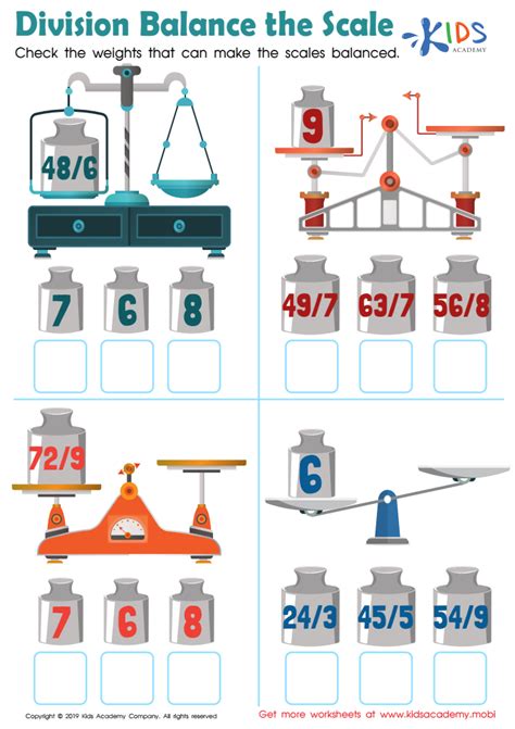 Afbeeldingsresultaten voor Balance Scale Math Worksheets