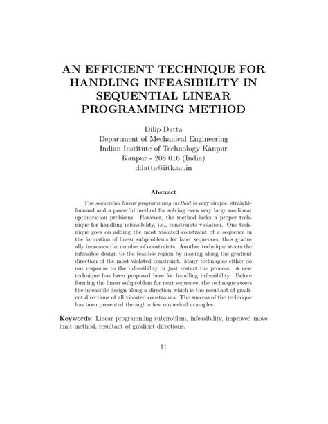 Toradh íomhá ar Sequential Linear Programming