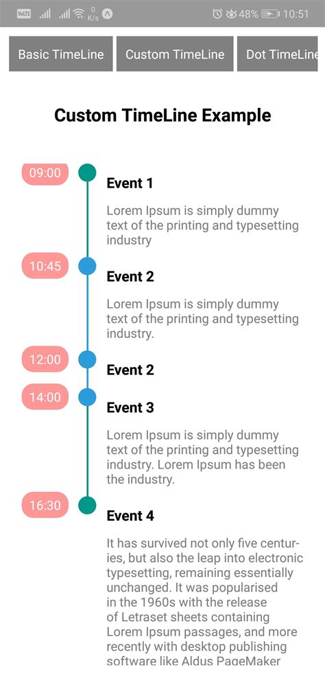 Timeline React Library に対する画像結果