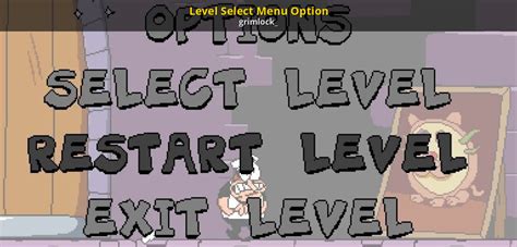 نتيجة الصورة لـ Level Select Menu