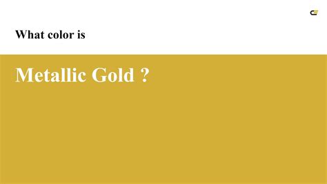 Image result for Metallic Gold Color Code