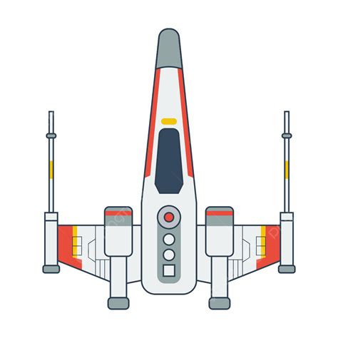 Image result for X-Wing Side View Transparent Background