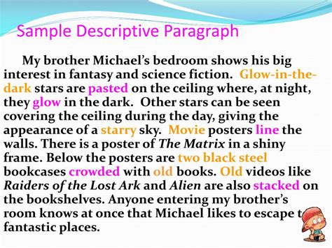 Examples of Good Descriptive Paragraphs に対する画像結果