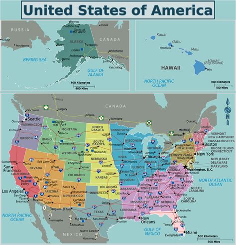 Toradh íomhá ar USA Maps States