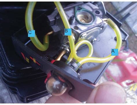 Image result for Weed Eater Fuel Line Routing