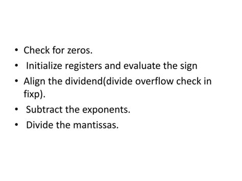 Floating Point Arithmetic Operations Algorithm with Flow Chart に対する画像結果