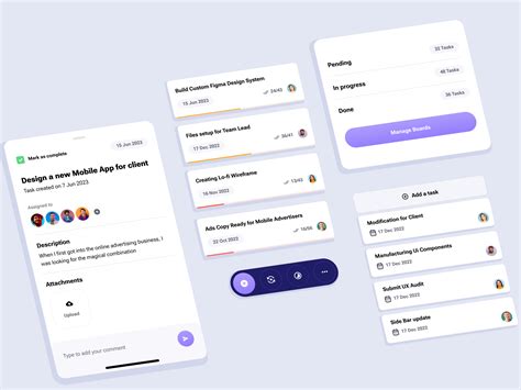 Image result for Task Management Mobile App Detail UI