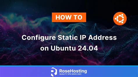 Toradh íomhá ar Ubuntu Server IP Configuration