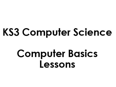 Toradh íomhá ar KS3 Computer Science Eal Resourses Examples