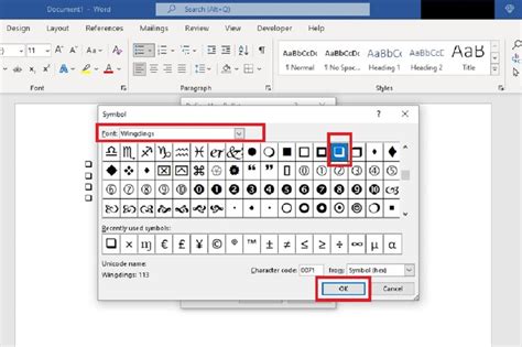 How to Insert a Check Box in Word に対する画像結果
