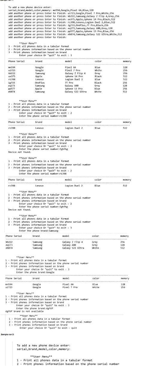 Image result for Phone Simulator Tech Smart Coding Exercise Python Answer