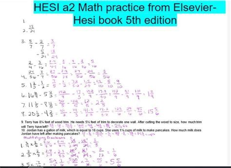 Afbeeldingsresultaten voor HESI Math Questions