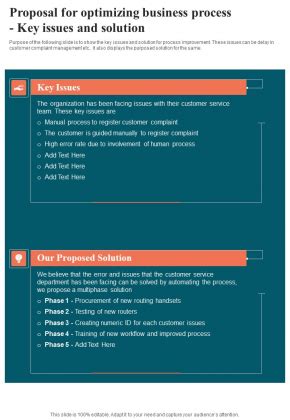 Afbeeldingsresultaten voor Issue and Proposal Slide Example