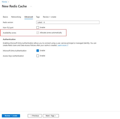 Azure Database and Cache に対する画像結果