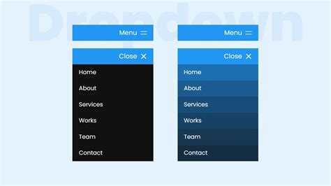 Image result for How to Create a Drop Down Menu in HTML