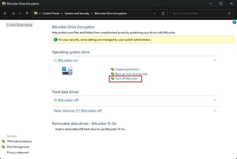 Image result for Cancel Decryption BitLocker