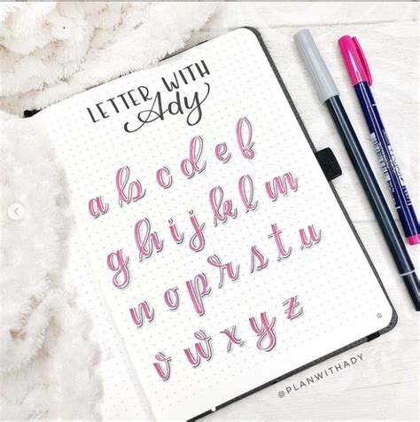 Image result for Bullet Journal Fonts